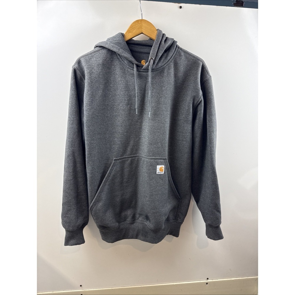 Carhartt Midweight Hooded Loose Fit Pullover Sweatshirt, Size M‎ Charcoal